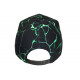 Casquette Enfant Verte et Noire Streetwear Eklyr NY 7 à 12 ans Casquette Enfant Hip Hop Honour