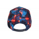 Casquette NY Orange et Bleue Streetwear Cosmos Nebulyx CASQUETTES Hip Hop Honour