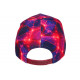 Casquette NY Rouge et Bleue Streetwear Cosmos Nebulyx CASQUETTES Hip Hop Honour