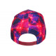 Casquette NY Enfant Rouge Bleue Cosmos Galaxy Nebulyx 6 à 11 ans Casquette Enfant Hip Hop Honour