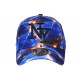 Casquette NY Bleue et Jaune Streetwear Cosmos Nebulyx CASQUETTES Hip Hop Honour