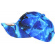 Casquette NY Enfant Bleue Originale Cosmos Nebulyx 6 à 11 ans Casquette Enfant Hip Hop Honour