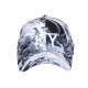 Casquette NY Grise et Noire Look Original Nuages CASQUETTES Hip Hop Honour