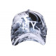Casquette NY Enfant Grise et Noire Originale Nuages 6 à 11 ans Casquette Enfant Hip Hop Honour