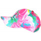Casquette NY Rose et Verte Originale Design Nuages CASQUETTES Hip Hop Honour
