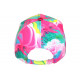 Casquette NY Rose et Verte Originale Design Nuages CASQUETTES Hip Hop Honour
