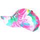Casquette NY Enfant Rose et Verte Originale Nuages 6 à 11 ans Casquette Enfant Hip Hop Honour