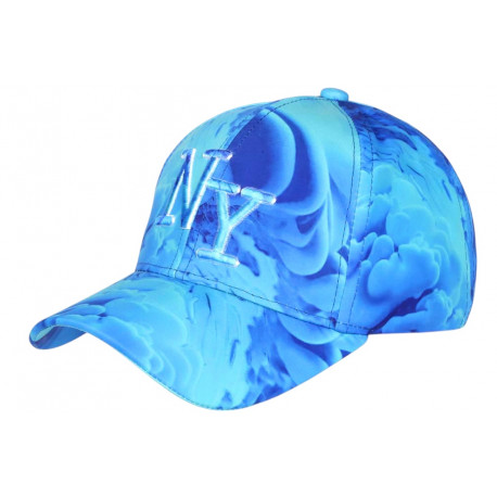 Casquette NY Bleue Ciel Streetwear Originale Nuages CASQUETTES Hip Hop Honour