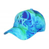 Casquette NY Bleue et Verte Streetwear Originale Nuages