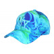 Casquette NY Enfant Bleue Verte Originale Nuages 6 à 11 ans Casquette Enfant Hip Hop Honour