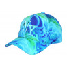 Casquette NY Enfant Bleue Verte Originale Nuages 6 à 11 ans