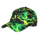 Casquette NY Flamme Verte Design Streetwear New York CASQUETTES Hip Hop Honour
