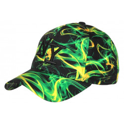 Casquette NY Flamme Verte Design Streetwear New York CASQUETTES Hip Hop Honour