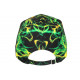Casquette NY Flamme Verte Design Streetwear New York CASQUETTES Hip Hop Honour