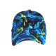 Casquette NY Flamme Bleue Design Streetwear New York CASQUETTES Hip Hop Honour