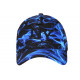 Casquette NY Enfant Flamme Bleue Effet Streetwear - Garçon Fille 7 a 12 Ans Casquette Enfant Hip Hop Honour