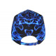 Casquette NY Enfant Flamme Bleue Effet Streetwear - Garçon Fille 7 a 12 Ans Casquette Enfant Hip Hop Honour