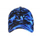 Casquette NY Flamme Bleue Noire Streetwear Fashion New York CASQUETTES Hip Hop Honour