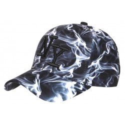 Casquette NY Flamme Blanche Noire Streetwear Fashion New York CASQUETTES Hip Hop Honour