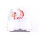 Casquette Biker Blanche avec Indien ANCIENNES COLLECTIONS divers