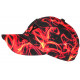 Casquette NY Flamme Rouge Noire Streetwear Fashion New York CASQUETTES Hip Hop Honour