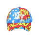 Casquette Enfant NY WOW Motif BD Pop Streetwear Garçon Fille 7 a 12 ans Casquette Enfant Nyls Création