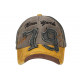 Casquette Vintage 79 New York Jaune Denim Style Usé Rétro En Coton CASQUETTES Hip Hop Honour