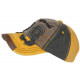 Casquette Vintage 79 New York Jaune Denim Style Usé Rétro En Coton CASQUETTES Hip Hop Honour