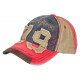 Casquette Vintage 79 New York Rose Beige Denim Style Rétro En Coton CASQUETTES Hip Hop Honour