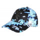 Casquette Teddy Bad Bleue et Noire Strass Ourson Streetwear Original Baseball CASQUETTES SKR