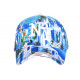 Casquette Essaouira Bleue Oriental Design Maroc Esprit Streetwear Estival CASQUETTES Hip Hop Honour