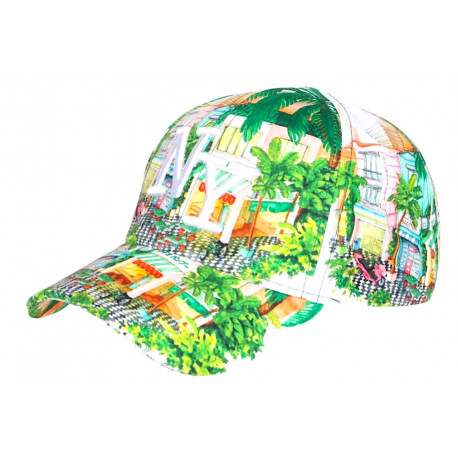 Casquette Essaouira Verte Orientale Design Maroc Esprit Streetwear Estival CASQUETTES Hip Hop Honour