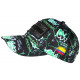 Casquette El Patron Verte et Noire Streetwear Glitter Colombia CASQUETTES SKR