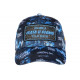 Casquette Plata o Plomo Bleue et Noire Glitter Strass Streetwear Baseball CASQUETTES SKR