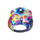 Casquette Enfant Leopard Rose Jaune Jungle Streetwear 7 a 11 ans Casquette Enfant Hip Hop Honour