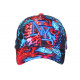 Casquette NY Leopard Bleue Rouge Originale Jungle Streetwear Baseball CASQUETTES Hip Hop Honour