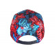 Casquette NY Leopard Bleue Rouge Originale Jungle Streetwear Baseball CASQUETTES Hip Hop Honour