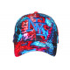 Casquette Enfant Leopard Bleue Rouge Jungle Streetwear 7 a 11 ans Casquette Enfant Hip Hop Honour