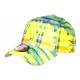 Casquette Enfant Tropicale Jaune Palmiers Streetwear Bora 7 a 12 ans Casquette Enfant Hip Hop Honour