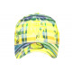 Casquette Enfant Tropicale Jaune Palmiers Streetwear Bora 7 a 12 ans Casquette Enfant Hip Hop Honour