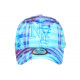 Casquette Enfant Tropicale Bleue Palmiers Streetwear Bora 7 a 12 ans Casquette Enfant Hip Hop Honour
