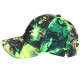 Casquette Enfant Squelette Verte Style Streetwear Skull 7 a 12 ans Casquette Enfant Hip Hop Honour