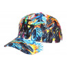 Casquette enfant garçon Monster Trucks et flammes Look streetwear 7-12 ans