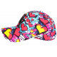 Casquette Enfant Coeur Rouge Bleue Coeur Style Graphique Street Art 7 a 12 Ans Casquette Enfant Hip Hop Honour