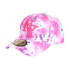 Casquette Fille Enfant Rose Étoiles Originale et NY Tendance 7 à 12 Ans