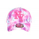 Casquette Fille Enfant Rose Étoiles Originale et NY Tendance 7 à 12 Ans Casquette Enfant Hip Hop Honour