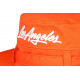 Chapeau Bob Los Angeles Orange Vif – Bob Safari Streetwear Large Bord en Coton BOB Nyls Création