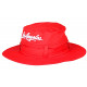Chapeau Bob Los Angeles Rouge – Bob Safari Streetwear Large Bord en Coton BOB Nyls Création