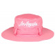 Chapeau Bob Los Angeles Rose – Bob Safari Streetwear Large Bord en Coton BOB Nyls Création