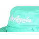 Chapeau Bob Los Angeles Turquoise – Bob Safari Streetwear Large Bord en Coton BOB Nyls Création